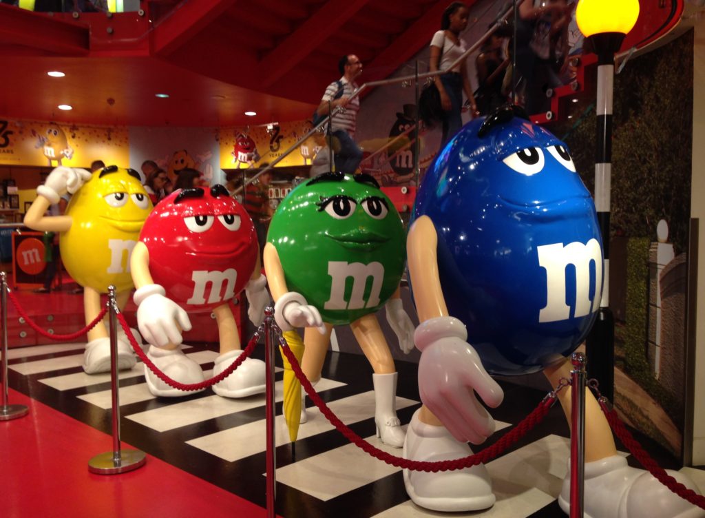 M&Ms store in London