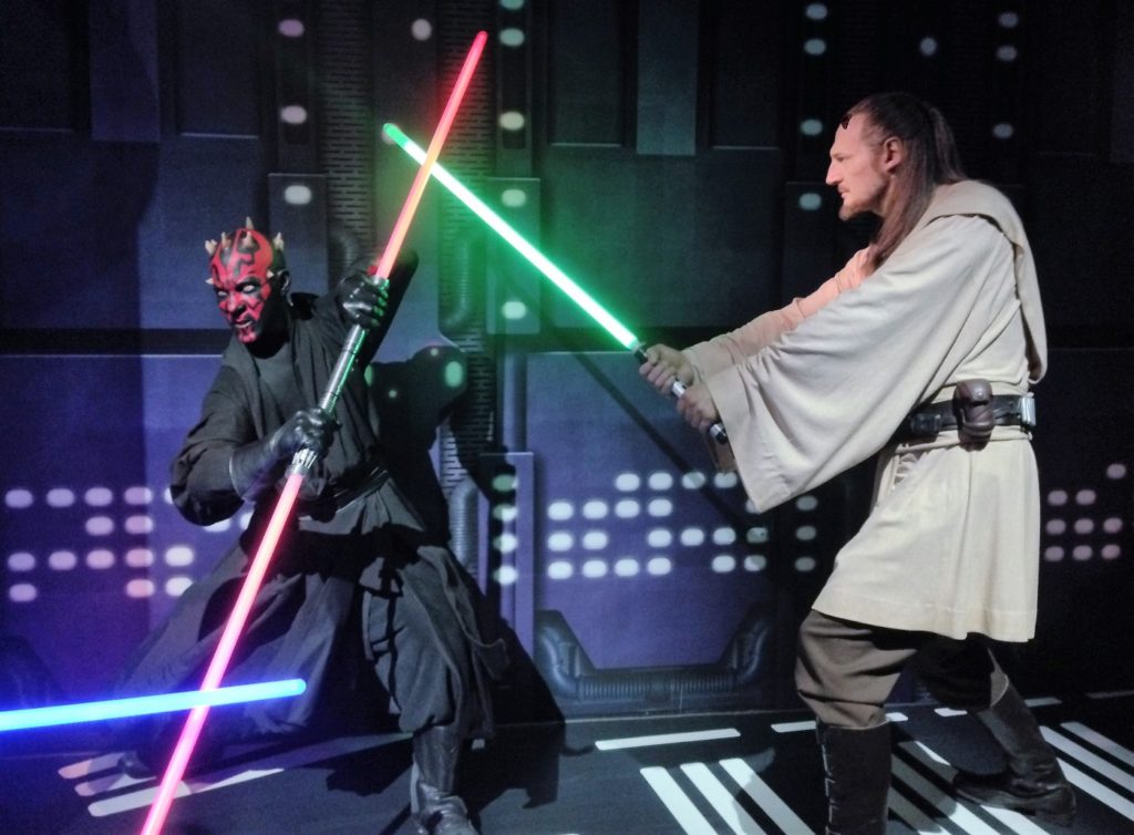 Star Wars scene på Madame Tussauds i London