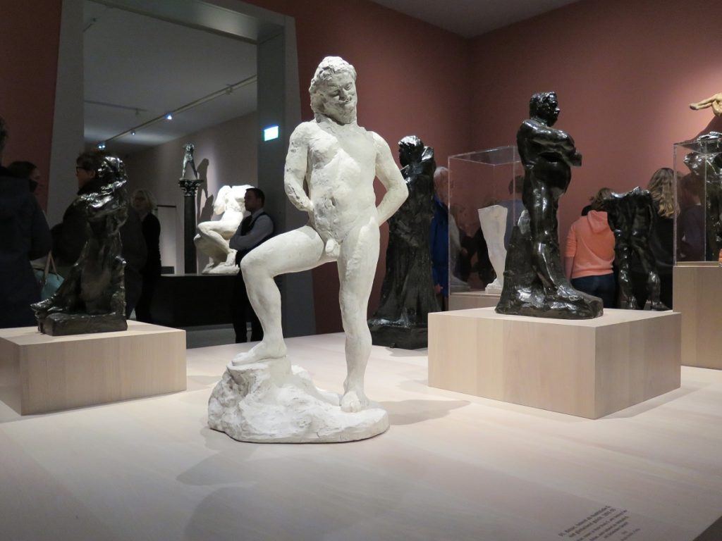 Balsaz skulptur af Rodin