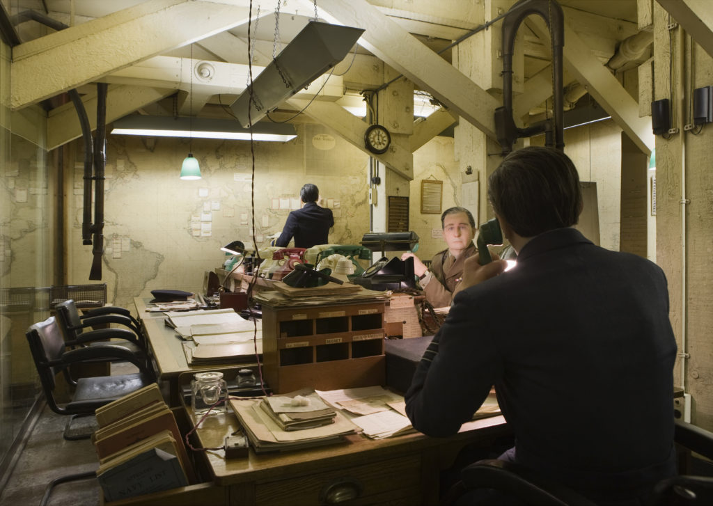 The Map Room in Churchill War Rooms