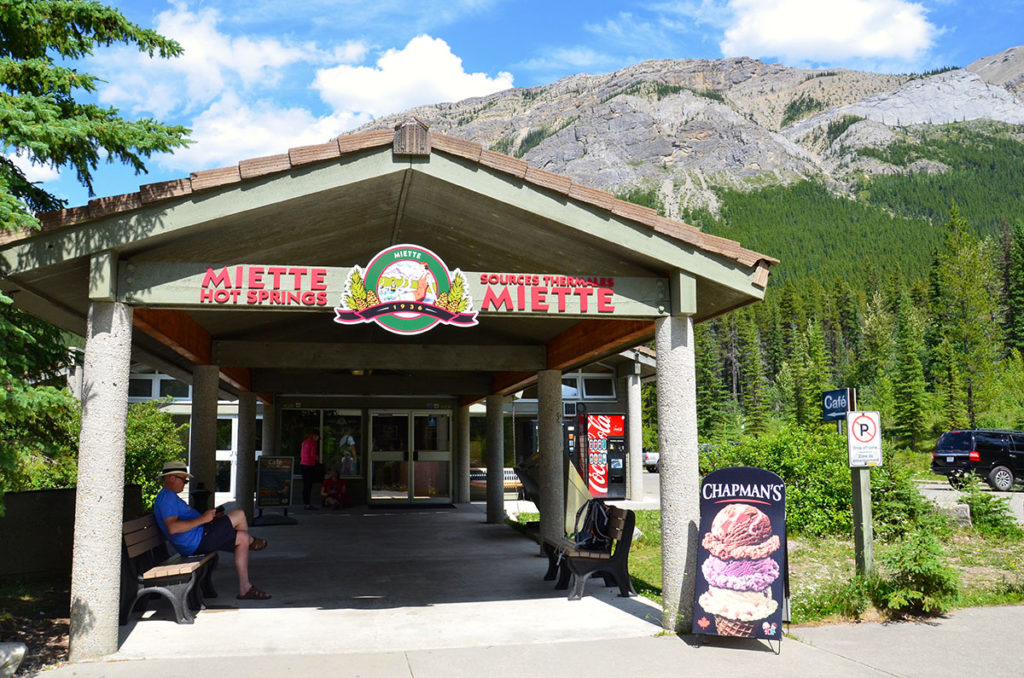 Souvenirbutik i Rocky Mountains