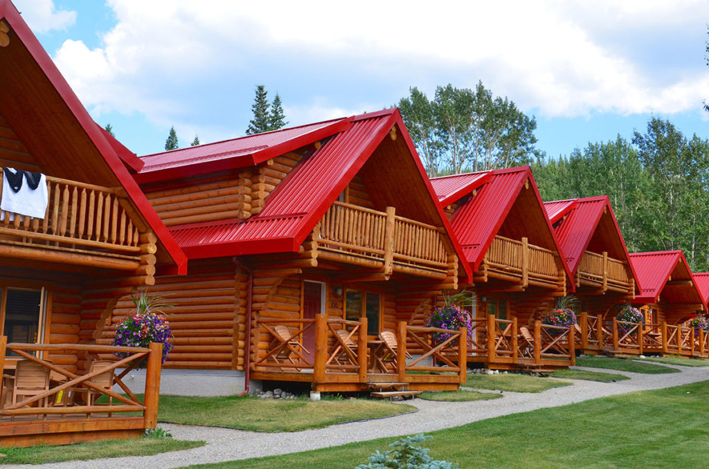 Pocahontas Cabins i Rocky Mountains.