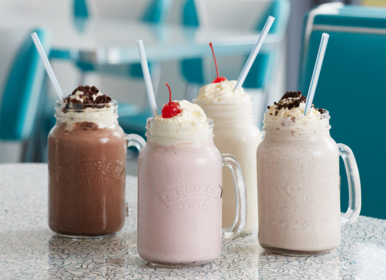 Milkshakes fra The Diner